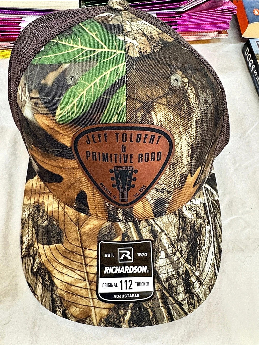 Richardson 112P Trucker Hat - Jeff Tolbert & Primitive Road Realtree Trucker Hat